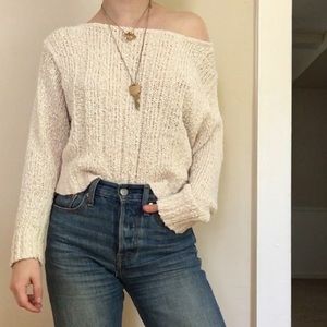 Vintage cropped sweater